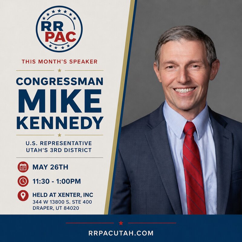 May 26th — Congressman Mike Kennedy